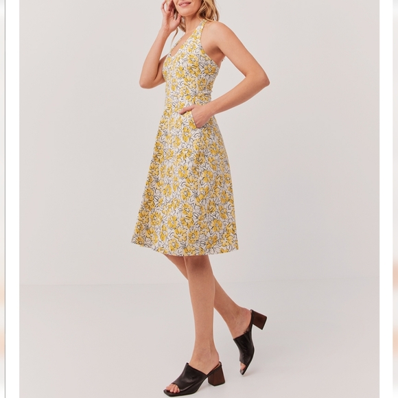 Pact - Fit & Flare Halter Dress - Picture 2 of 5